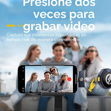MICROFONOS INALAMBRICOS HOLLYLLAND LARK M2 PARA IPHONE PROFESIONAL - Img 125092988