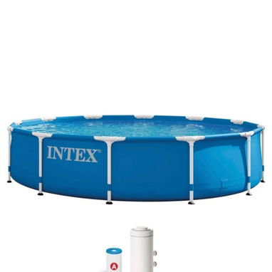 Piscina nueva en su caja piscina de lona piscina de tubo - Img 120484172
