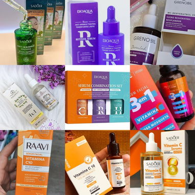 Mas de 200 tipos de serums faciales y capilares, el serum que buques lo tengo. Hialurónico, vitamina c, e, niacinamida - 7/9