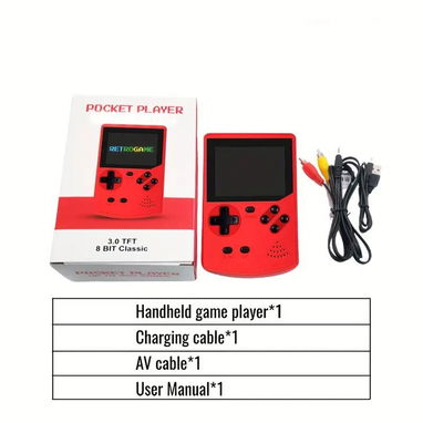 🕹 Consola Retro Portátil – Diversión Clásica en Cualquier Lugar - Img 102153755