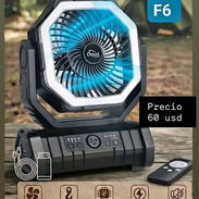 Ventilador F6 recargable - Img 56573073