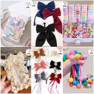 Accesorios para el cabello, felpas, lazos ,ligas, pellizcos y más - Img 56686809