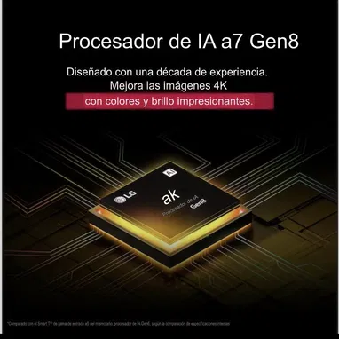 LG de 65” 4K UHD IA incorporado modelo: UA77 del 2025 Smart TV - 5/10