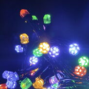 Luces led de 100 focos hexagonales multicolor. 6.4m. 59218406 - Img 44494964