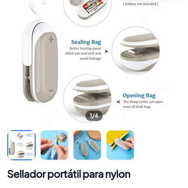 Selladora al vacío 5 en 1, bolsas selladoras y Sellador portátil y otros modelos - 3/5