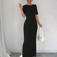 👗 Vestido Shein Largo  ( Negro ) 🛍️ - Img 52262286