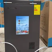 Freezer de 3.5 pies marca MILEXUS color gris nuevo en su caja con garantía ✅️ - Img 55854163
