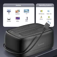 DOCKING EXTERNOS DE 2 BAHÍAS ORICO y SABRENT(65 USD)|HDD 2.5”-3.5”(HASTA 44TB)|USB 3.0 + ALIMENTACIÓN 12V|EN CAJA-NUEVOS - Img 53211400