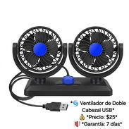Ventilador de Doble Cabezal USB* 💰 *Precio: $25* 🛡️ *Garantía: 7 días* - Img 55012218