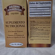 Bálsamo de Tchakowski suplemento con Vitaminas E - Img 57790023