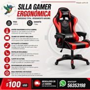 SILLA GAMER ERGONÓMICA - Img 57922170