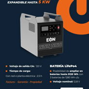 🚧 ESTACIÓN DE ENERGIA DE 1KW/1.2KWh & 2KW/2.5KWh MÁS BATERIAS EXPANDIBLES DE 1.2 Kwh & 2.5 Kwh 🚧 - Img 54765651