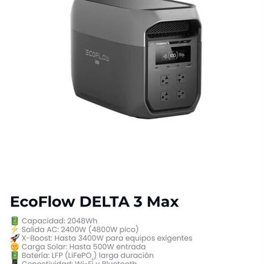 Ecoflows baterías inversores - 2/6