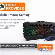 ⌨️ Combo Gamer Unno Tekno Brave BRV82 Teclado y Mouse Retroiluminados Anti-Ghosting DPI Ajustable Cable Trenzado - Img 52419464