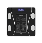 Báscula electrónica bluetooth digital inteligente de baño, de vidrio templado con capacidad para 180kg - Img 50136980