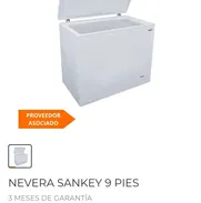 Nevera sankey de 9 pies nueva mensajeria gratis y garantia. - Img 50194439