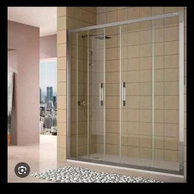 Llegaron las mamparas de bañopaño fijo y cabinas de baño tenemos SERVICIO activo de montaje tambien - 2/10