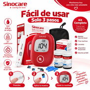 Glucómetro Sinocare Safe AQ con 50 tiras - Img 57694924