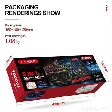 45usd Vendo kit de teclado mouse bocinas y audifonos cascos para Pc Nuevo en caja 52774129 - 2/2