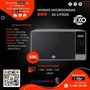 🌮 EKO 🌮 HORNO MICROONDAS EKO 20 LITROS. FACTURA Y GARANTÍA A CLIENTE. TLF 54833699 - Img 50324563