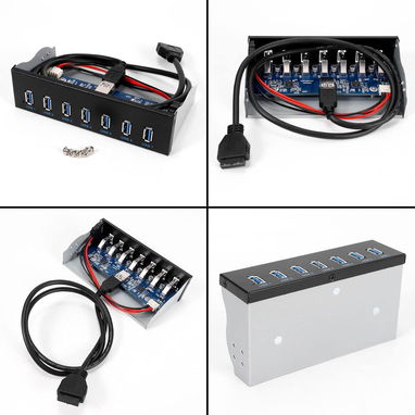 Panel Frontal USB 3 x7 - 2/2
