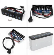 Panel frontal USB 3.0  entension 7 puertos - Img 50551051