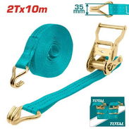 🔗 Correas De Trinquete (Linga) Carga: 2 T Longitud: 10 m Ancho: 35 mm Factor de seguridad (SF): A 25 USD. - Img 55832902