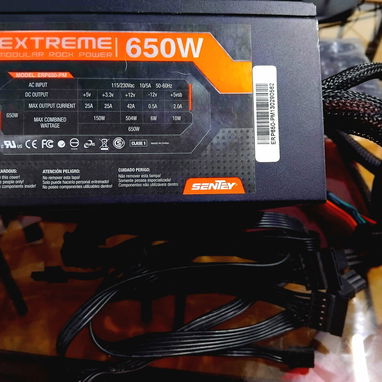 Fuente Semimodular Extreme 650W - 3/3