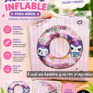 Asiento Inflable para Niños con un adorable diseño de Kuromi. - Img 57235317