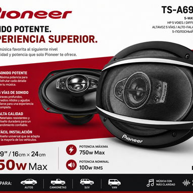BOCINAS PIONEER - 2/2