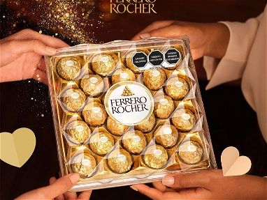 🌰🌰🌰Ferrero Rocher Caja de Chocolates Rellenos con Avellanas y Crema de Chocolate 24 Unidades🌰🌰🌰 - Img 66490178
