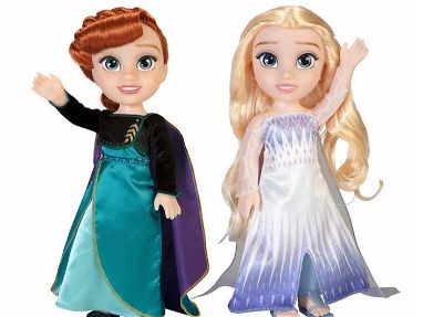 Set de 2 Muñecas Frozen II Muñecas Reina Anna Y Elsa Reina de la Nieves, Juego de 2 Piezas Nuevas en Caja - Img 54987494