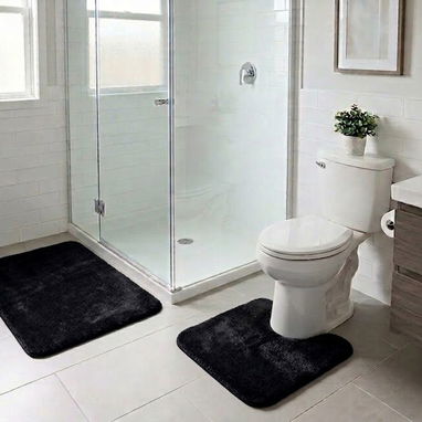 Alfombra para baño 2 piezas 7usd - Img 123775800