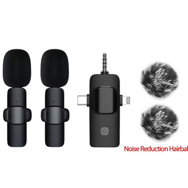 4 en 1 / Kit de 2 micrófonos inalámbricos - Img 113268512