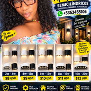 🌻🔥 ¡OFERTAZO EN IYAWO VENTAS ONLINE! 🔥🌻 💡✨ ¡APLIQUES LED SEMICILÍNDRICOS! ✨💡 🏡 Dale a tu hogar un toque MODERNO - Img 58275524