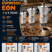☕ OPCIONES DE CAFETERAS ☕ EON DE 1 - 3 - 6 TAZAS. ENTREGA GRATIS CON FACTURA Y GARANTIA. 📲 54833699 - Img 56640682