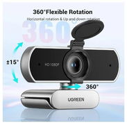 Webcam Full HD 1080P con micrófono UGREEN - Img 57983545
