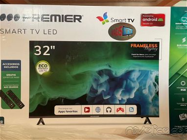 Smart TV LED Premier de 32", nuevo, $270 USD‼️ - Img main-image