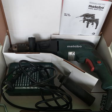 Taladro Metabo hecho en Alemania + Juego de Barrenas Metabo. H1 - 2/4