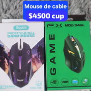 Mouse Gaming de cable en venta - Img 54558305