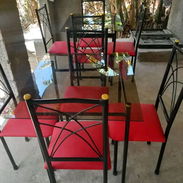 COMEDOR CON TAPIZ ROJO - Img 54952746