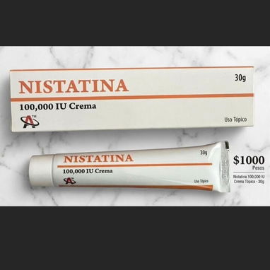 Venta de Nistatina en crema vaginal . Tubo de 30 MG en 2500 pesos - 2/2