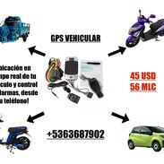 GPS para tu moto, bicimoto, triciclo o auto!! Garantiza la seguridad de tu vehículo! - Img 45624452