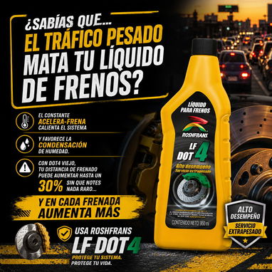 Líquido de frenos DOT4 ROSHFRANS (950ml) - 2/2