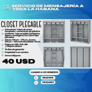 🏠 CLOSET PLEGABLE MULTIFUNCIONAL 🏠 💲 Precio: 40 USD - Img 55163877