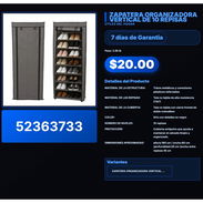ZAPATERA ORGANIZADORA VERTICAL DE 10 REPISAS . - Img 57512455