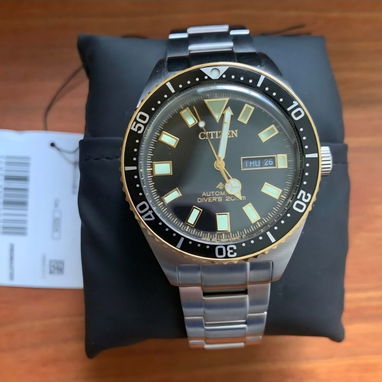 CITIZEN PROMASTER DIVER'S 200M AUTOMATICO (NY0125-83E) 41MM EN ACERO INOXIDABLE PLATEADO CON BISEL DORADO 58049738 - Img 107901648
