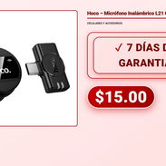 Hoco – Micrófono Inalámbrico L21 Charm - Img 58211802