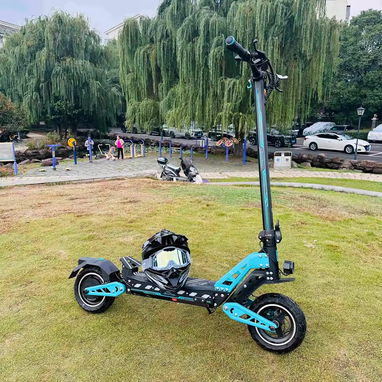 DriveTron 31mph 50kmh Freno de doble absorción Potente todoterreno Adulto Grande 48V Neumáticos de 10 pulgadas Scooter - Img 124714487