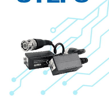 Video balun , conectores alimentacióna,cámaras ,fuentes 12v,dvr,alarmas - Img 112676885